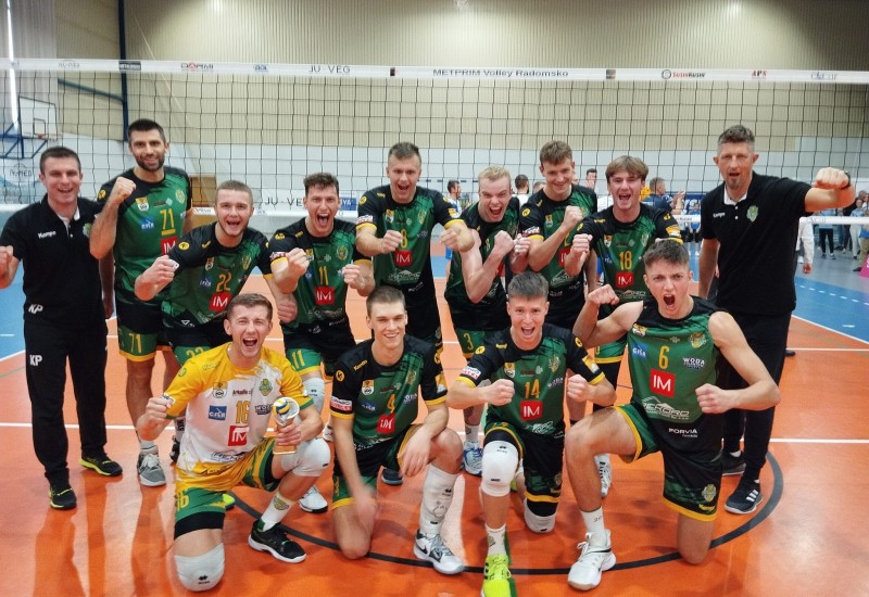 Pierwsza wygrana w sezonie!! Volley lepszy od beniaminka w Radomsku